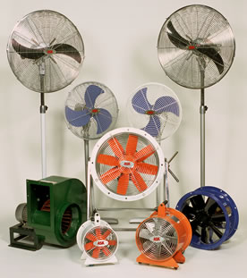 Industrial Fans & Mancoolers